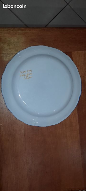 Assiette et plat moustiers (image 3)