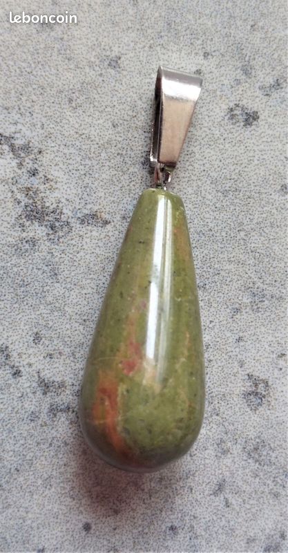 Pendentif pierre Unakite (image 1)