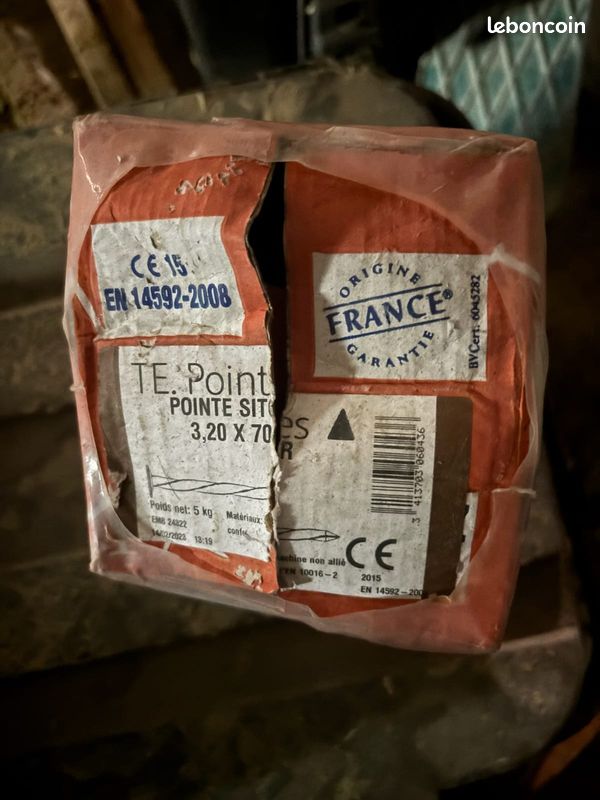 Pointes TE TPO pour bois et métal (image 1)