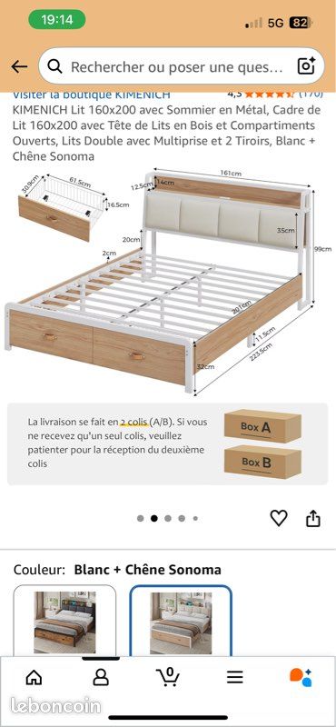 Lit adulte (image 7)