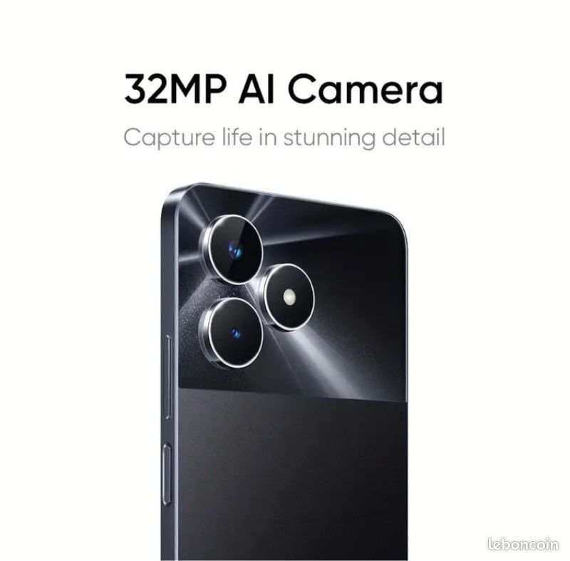 Smartphone Realme Note 60 – 128Go – Neuf débloqué – Caméra 32MP (image 2)