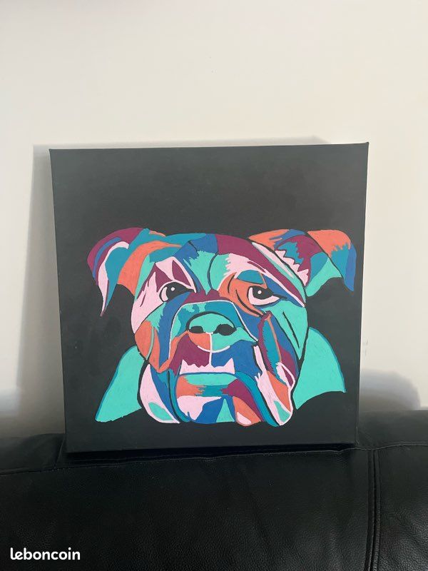Tableau bouledogue (image 1)
