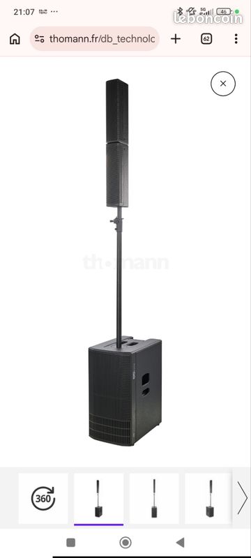 Système sonorisation db technologies es1203 (image 1)