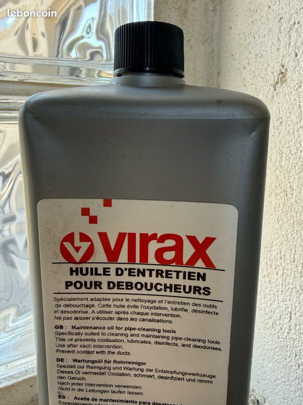 Huile pour déboucheur 1L virax (image 3)