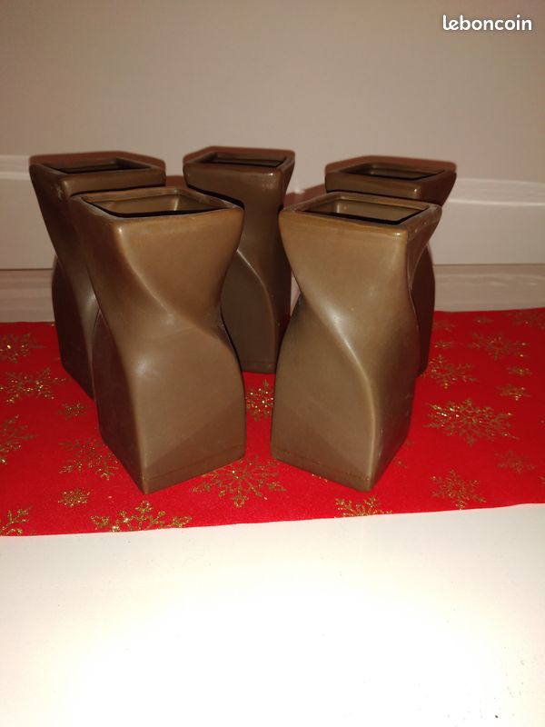 Lot De 5 Petits Vases (image 1)