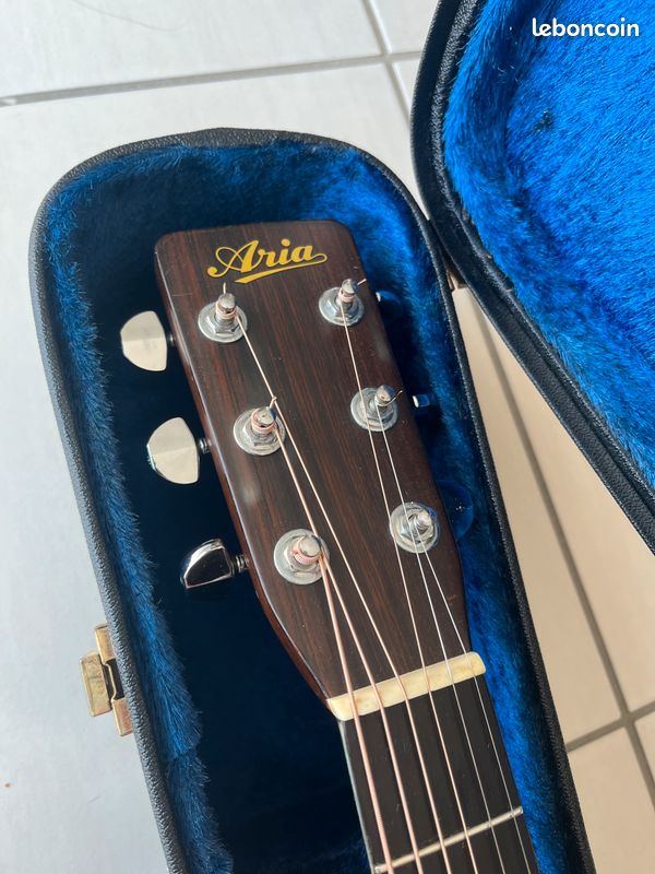 đž Guitare Aria W50 â Japan Vintage â Style Martin D-28 â TrĂšs bon Ă©tat đŻđ” (image 2)