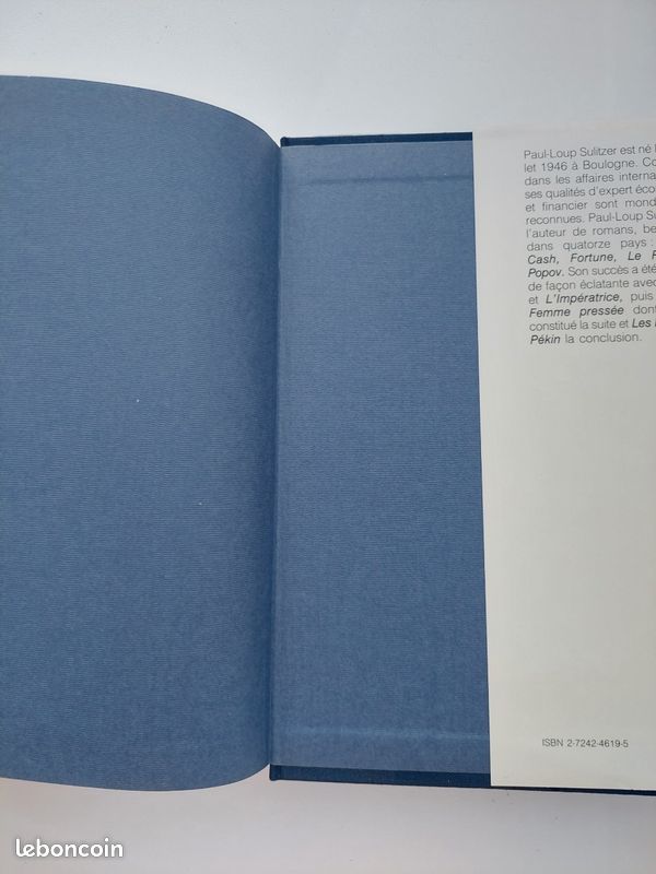 Livre les Routes de Pékin de Paul-Loup Sulitzer très Bon état (image 9)