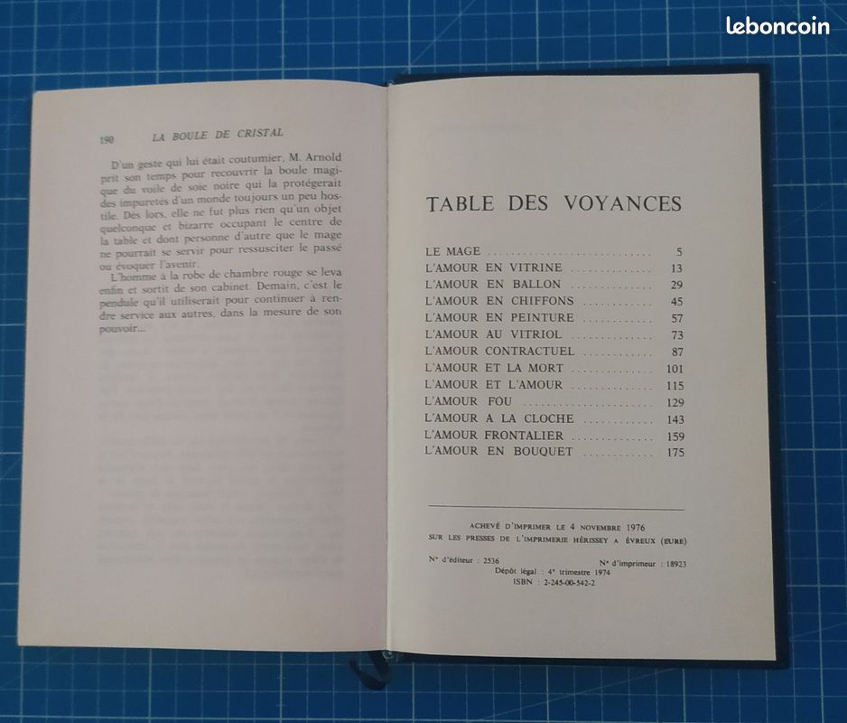 Guy des Cars - La Boule de cristal - Série Club Hachette - Édition 1977 (image 7)