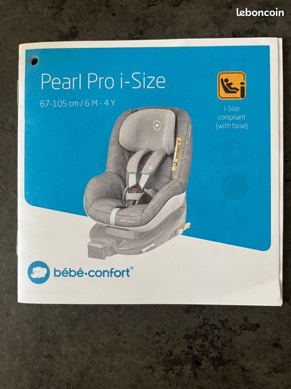 Ensemble bébé poussette, cosy, nacelle, base isofix et siège auto (image 7)