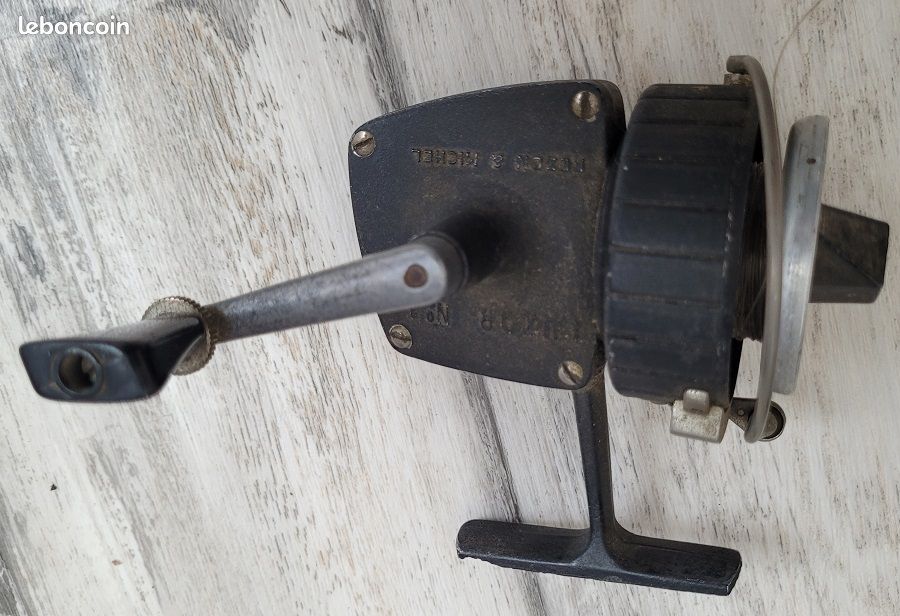 Vintage ancien moulinet de peche angler scout 8-80 - Collection
