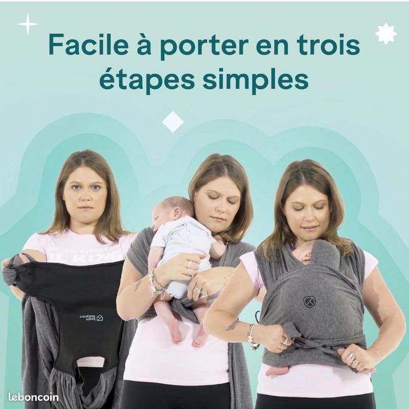 Écharpes de portage bébé (image 3)