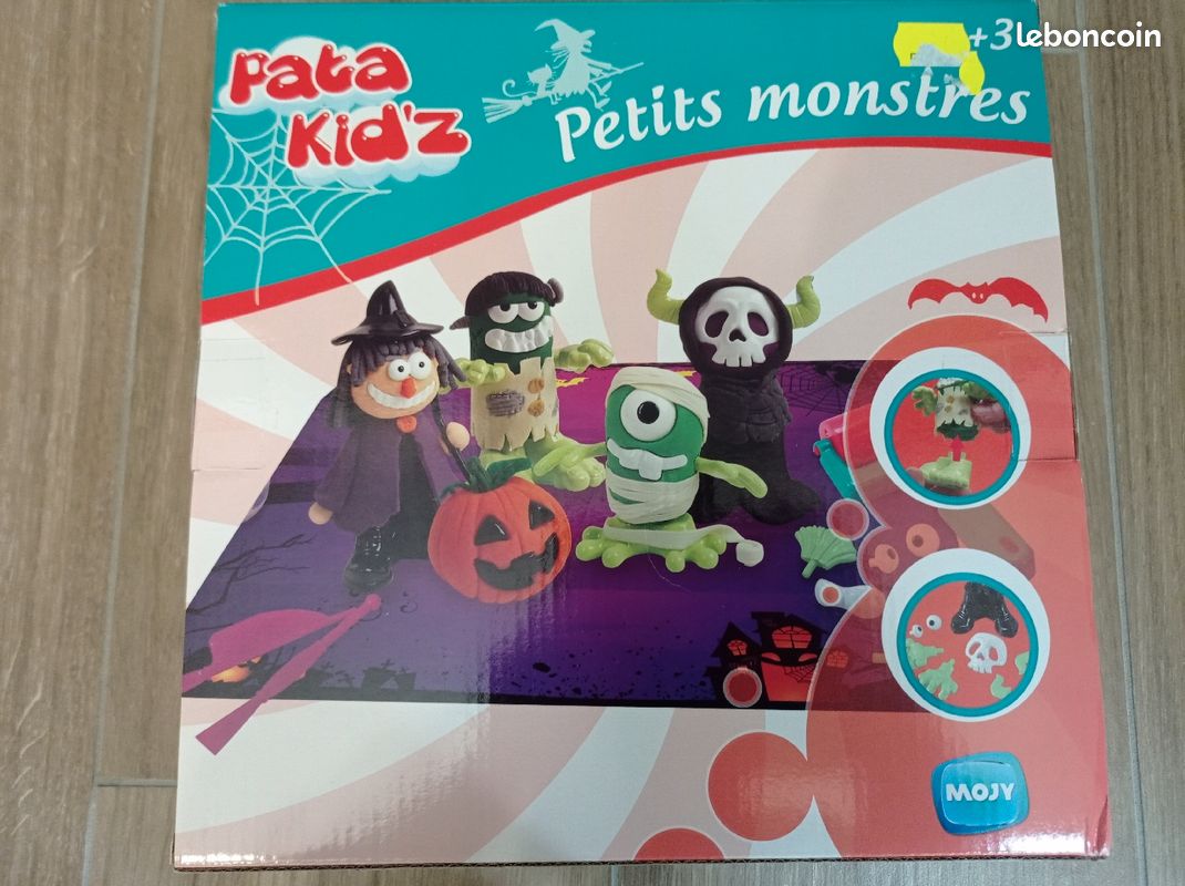 Kit "petits monstres" en pâte a modeler MOJY (image 2)