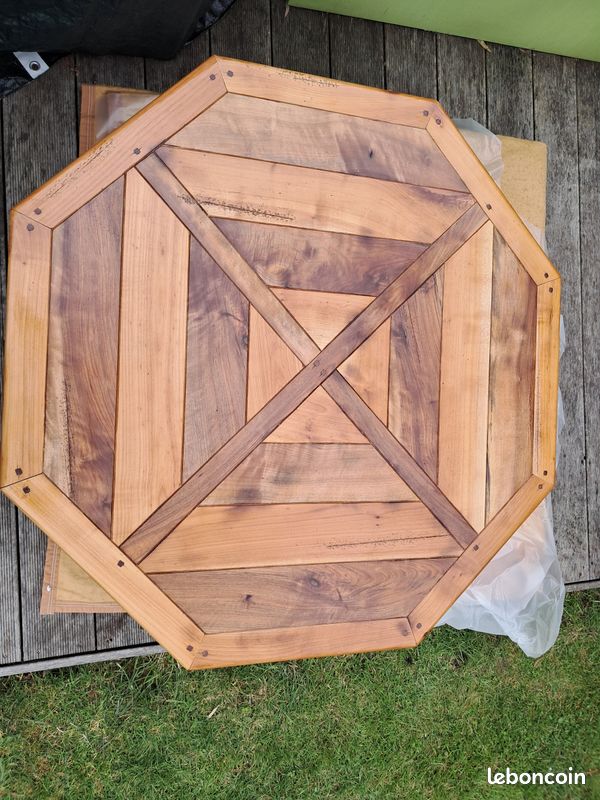 Table de salon en bois massif (image 5)