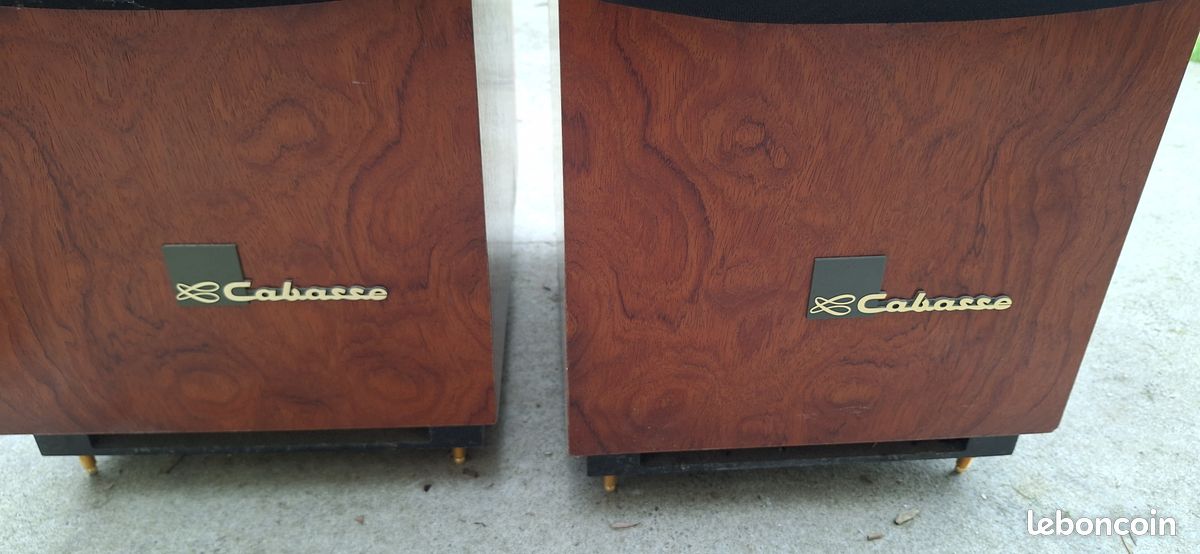 Enceintes colonne hifi salon Cabasse (image 3)