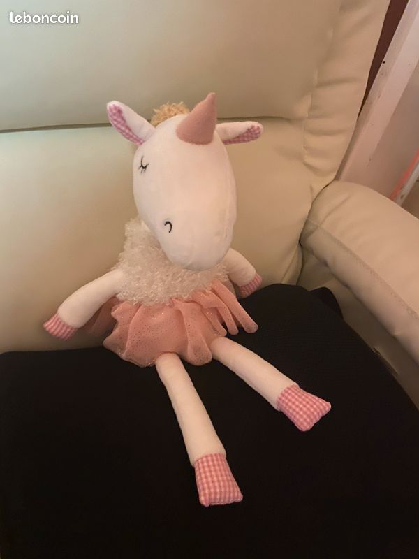 Peluche licorne et bebe Jeux Jouets