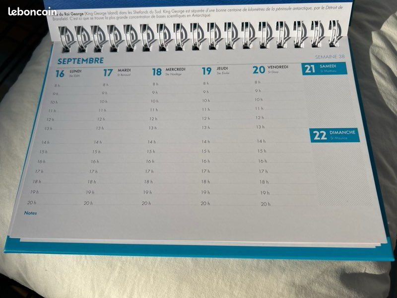 Côtes et Rivages Agenda calendrier 2019 (image 16)