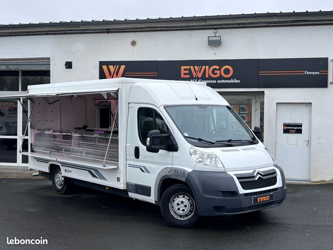 CITROEN JUMPER FOOD TRUCK 2.2 HDI 130CH L2H2 CONFORT / EX BOUCHERIE / 4 FRIGO / PRÊT À L'EMPLOi (image 1)