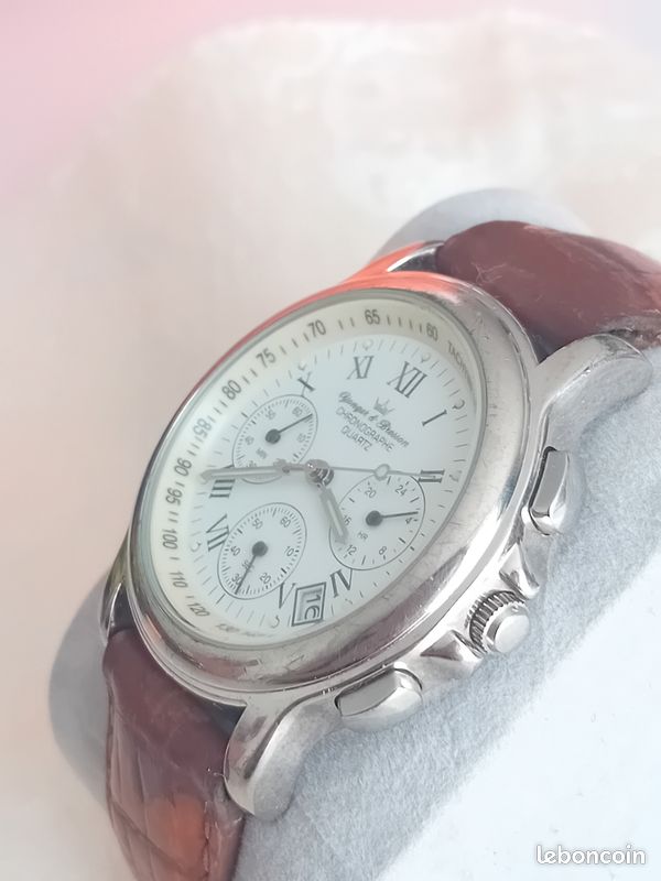 Montre chronographe à quartz Yonger and Bresson Étanche ATM