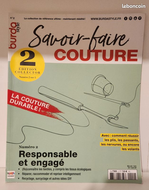 Savoir faire couture. N°2 (image 1)