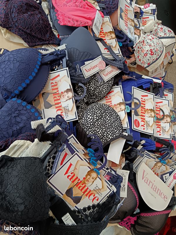 Lot revendeur lingerie Variance soutien gorge Marché Foires