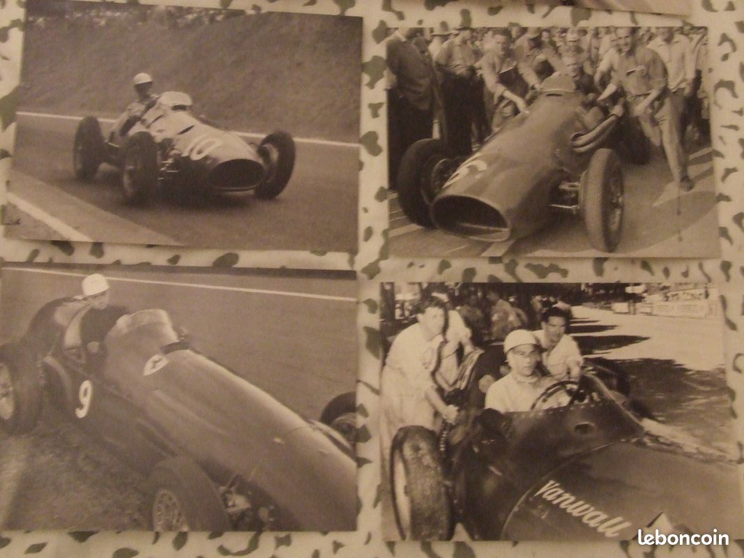 LOT PHOTO F1 ANNéES 50 / TRINTIGNANT / ROUEN / FRANCORCHAMPS / REIMS (image 3)