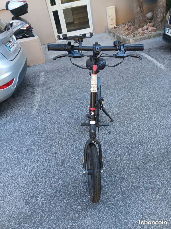 Draisiene élèctrique bike 160 350w 25km d’autonomie porte télephone avec antivol fournis avec chargeur fourni avec (image 4)