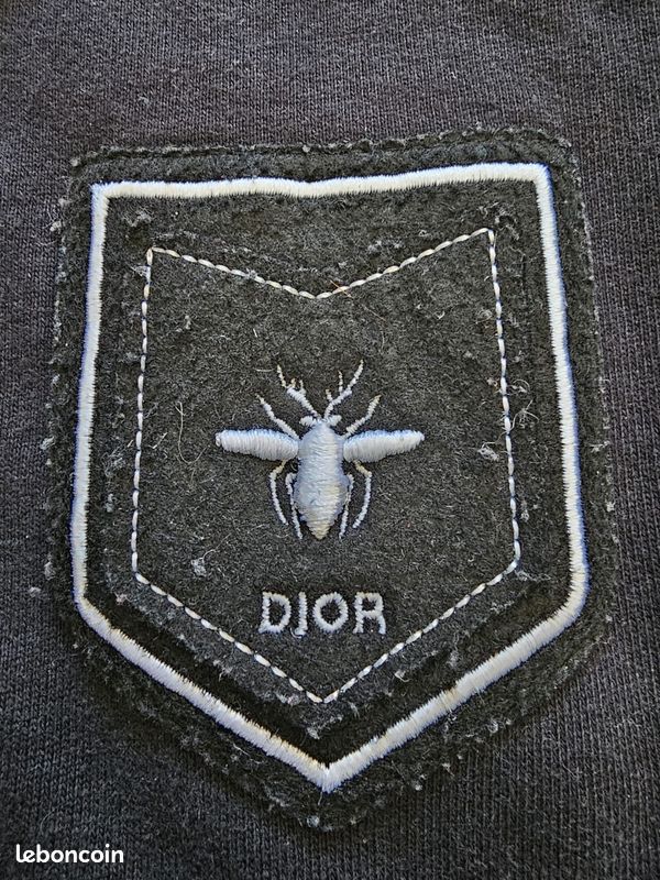 Dior Homme Sweat Dior Abeille Bee Dior Mens Clutch Bag Sac - Main Image