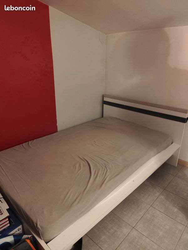 Vend lit, sommier plus matelas à mémoire de forme (image 2)
