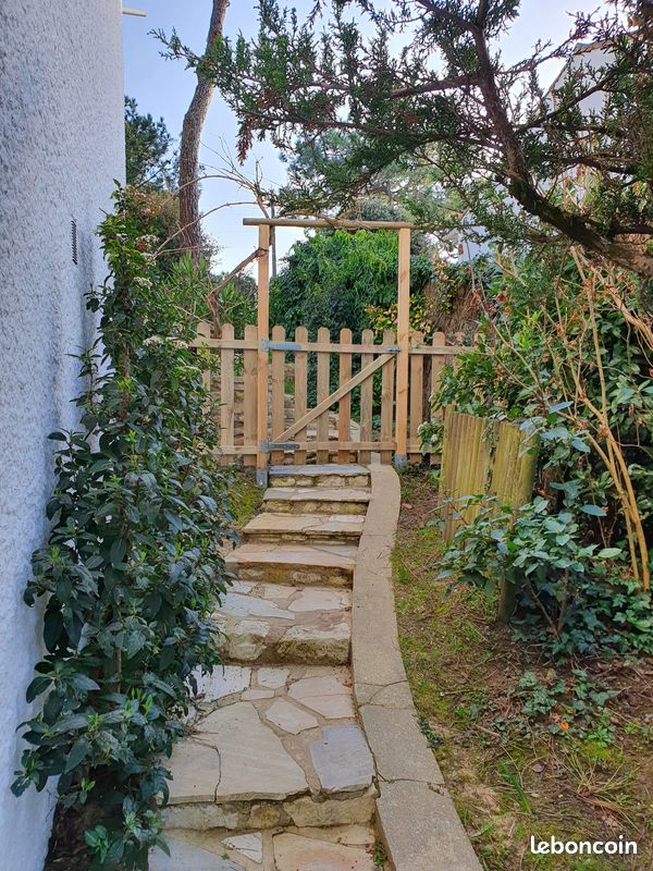 VILLA LES SANTOLINES - PARC CLEMENCEAU- 2 min de la plage- sous les pins - 6/8 pers - 3 chambres (image 19)
