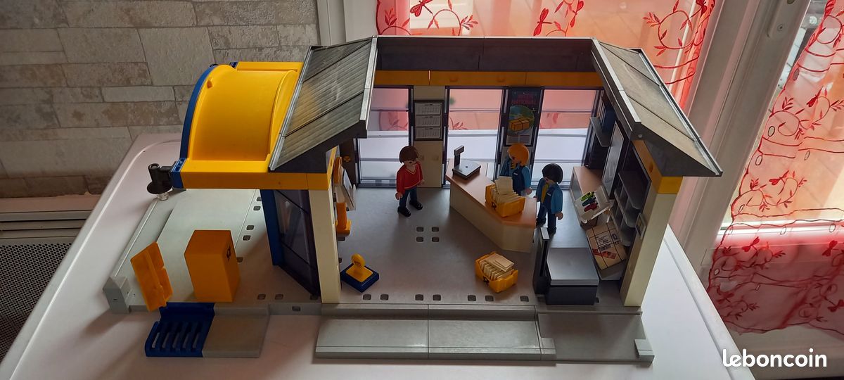 PLAYMOBIL (R5224) La POSTE - Balance Pèse Colis Bureau 4400 Zone de