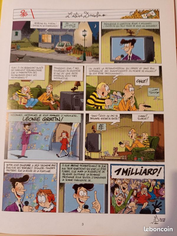 Lot 2 BD Ducobu Tomes 2 et 10 (image 5)