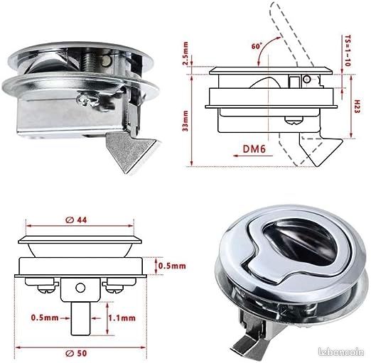 Porte à Bagages Pour Camping-car, Trappe De Pont Marine W278 L378mm,  Anti-vieillissement, Résistant Aux Chocs, Installation Facile, Angle  D'ouverture