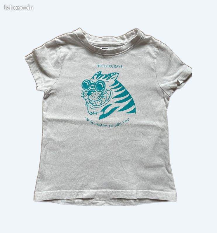 Baby Kiabi Tee Shirt Tee Shirt Blanc Kiabi Tee-shirt Blanc Kiabi