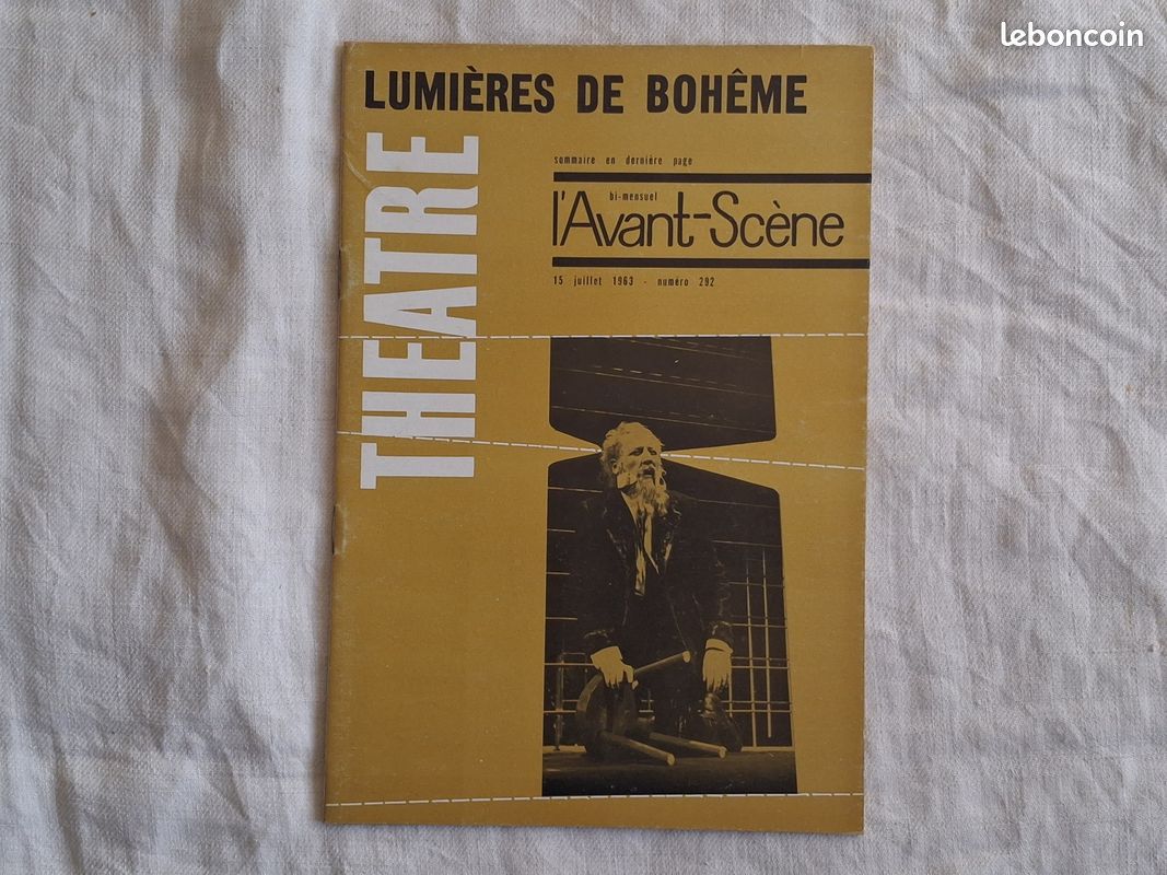Revue - Theatre - l'avant scene - no 292 - 15 juillet 1963 (image 1)