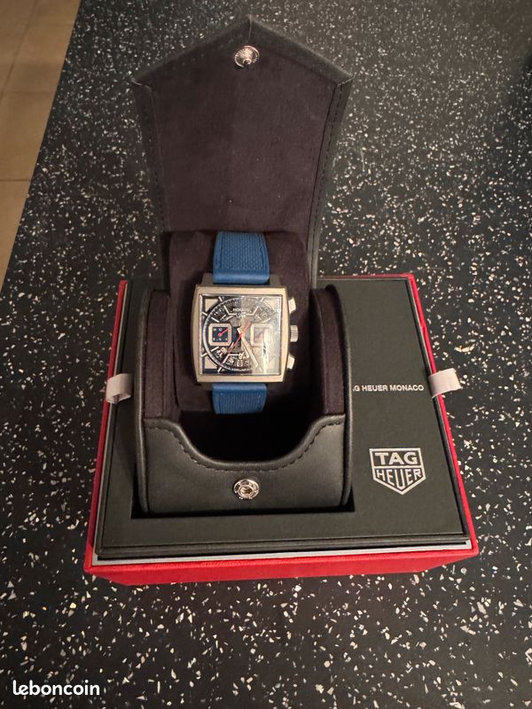 Rare et Prestigieuse TAG HEUER MONACO TITANE SQUELETTE BRACELET