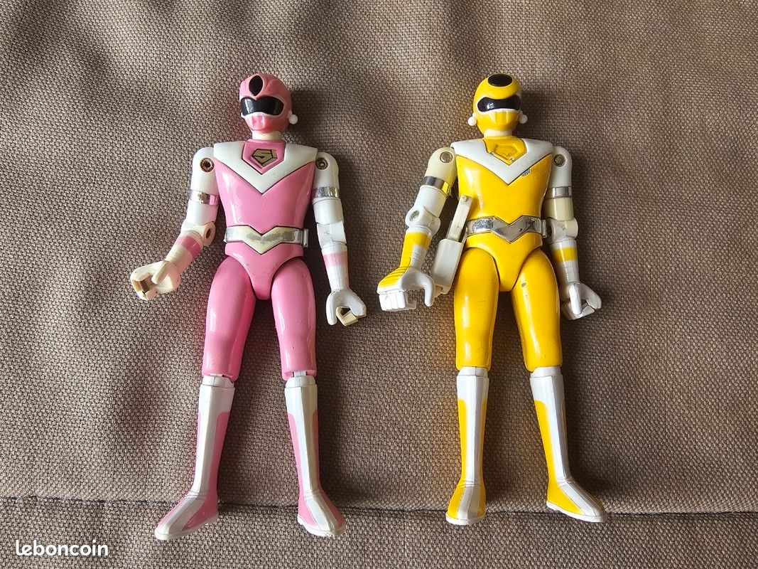 BANDAI 1987 Taïwan Figurine BIOMAN 2 MASKMAN Force Rouge