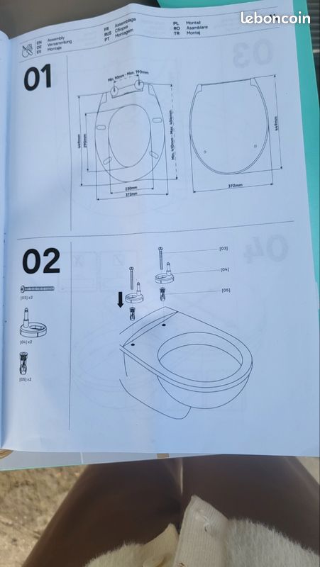 Rabattant wc (image 3)