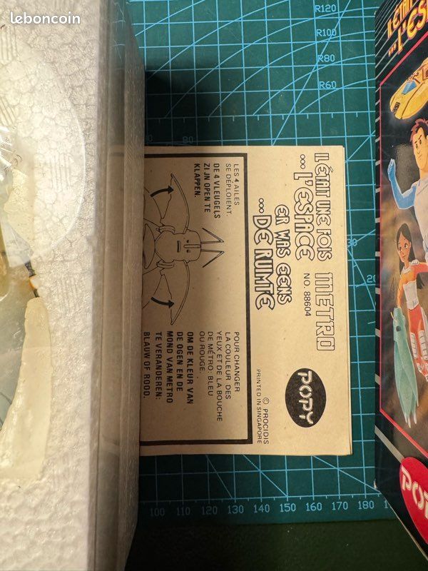 Figurine Il était Une Fois L'espace – Popy – Métro – Plastique, Neuve Sous Blister