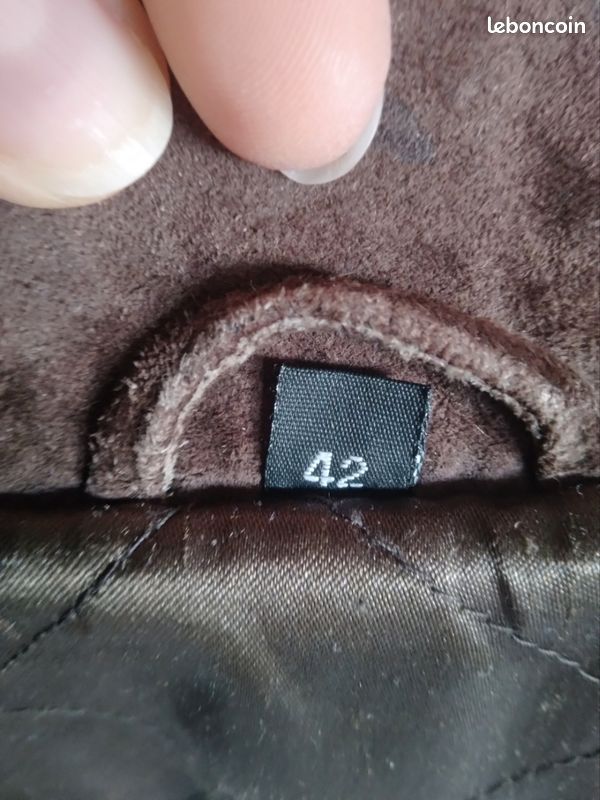 Manteau marron "Echt Leder" (image 7)
