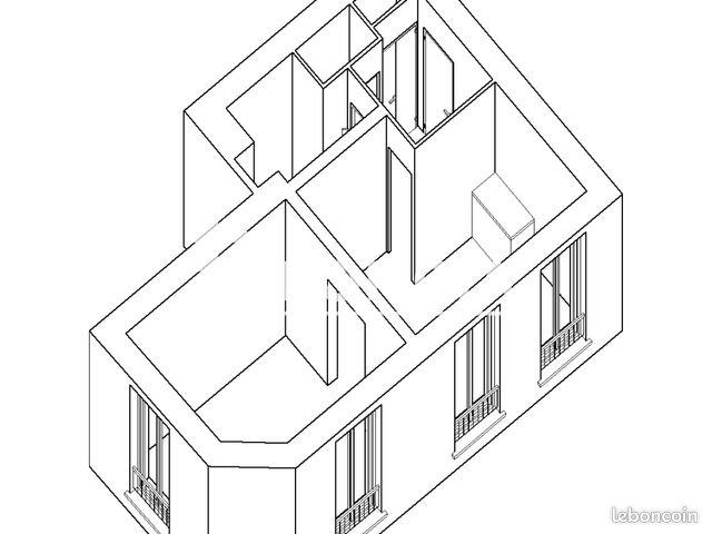Appartement a louer niort - 2 pièce(s) - 39 m2 - Surfyn
