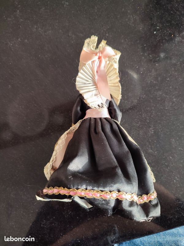 Poupée Ancienne Atelier LE MINOR PONT AVEN, 40 Cm, Avec Boîte D'origine