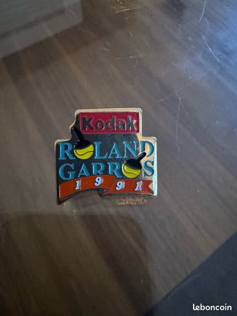 PINS PIN'S PIN TENNIS ROLAND GARROS 1991 - KODAK - LTO PARIS