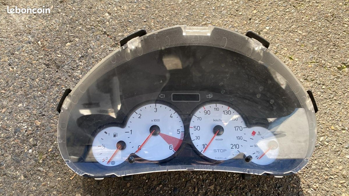 Compteur vitesse pour Peugeot 206 diesel phase 2 (image 1)