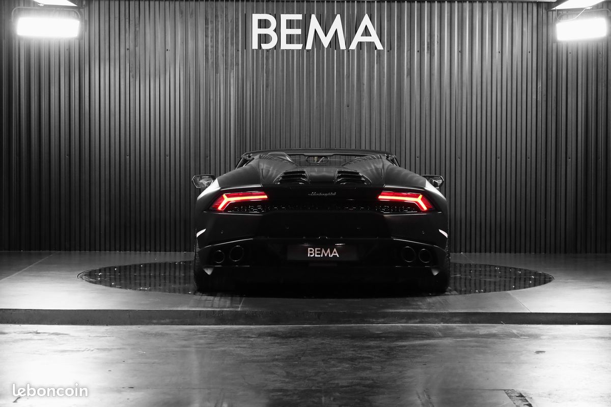 LAMBORGHINI HURACÁN SPYDER LP610-4 V10 610cv | Malus payé | Lift | Freins céramique | Suspension magnéto | À partir de 1689/mois (image 6)