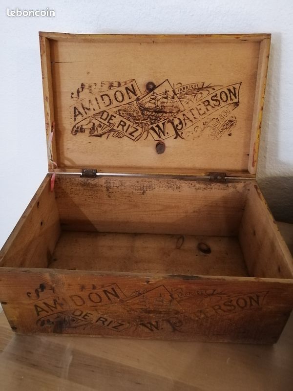 Boîte en bois ancienne (image 3)
