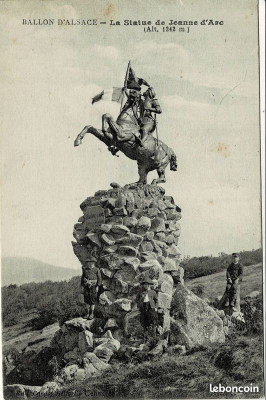 Carte postale BALLON D'ALSACE (68) Jeanne d'Arc (image 1)