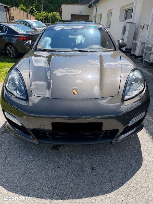 Porsche panamera turbo s 4.8 v8 550 pdk7 / pack sport design / chrono plus / frein céramique / full options / suivi porsche / burmester (image 4)