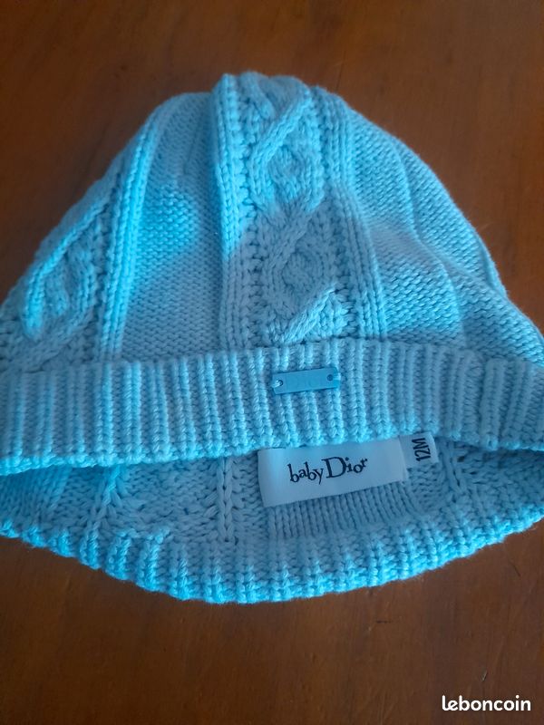 Bonnet Baby Dior 12 mois Vêtements bébé