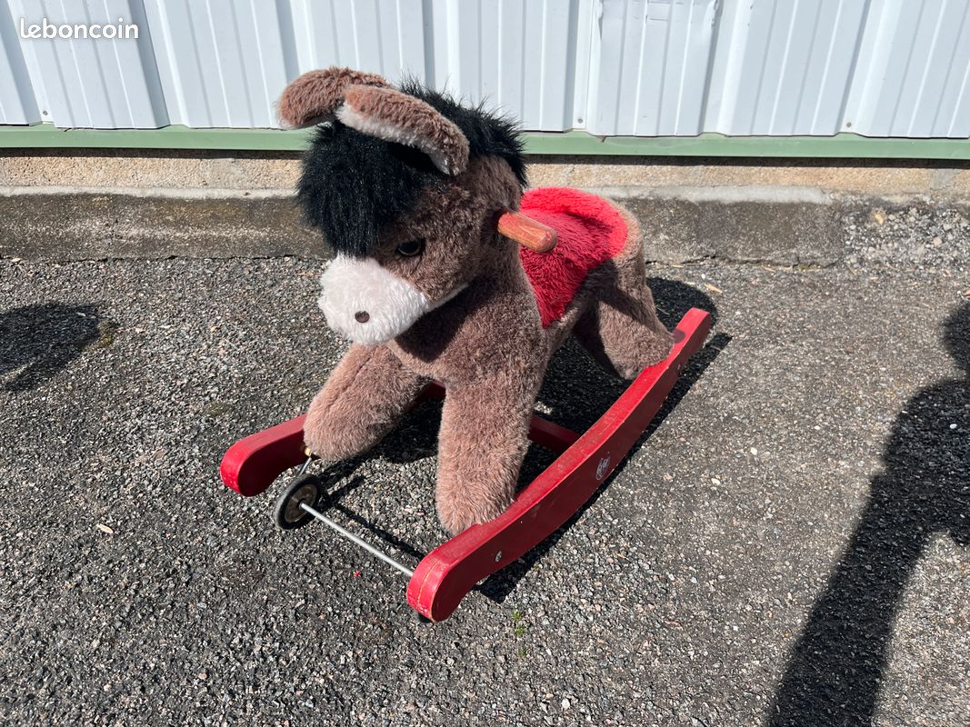 Peluche l'âne Trotro Ajena Ajena, Nounours, Vintage