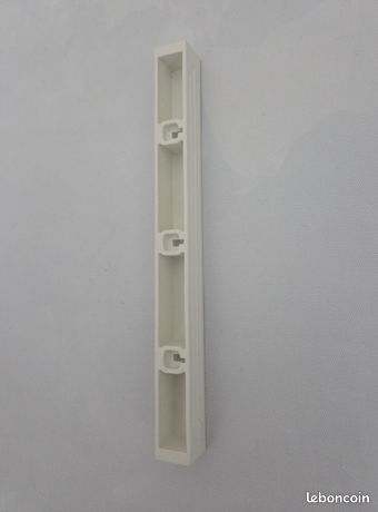 Lot De 4 Petits Rideaux Blancs Playmobil - Pour Maison Ou Ville, Pièces Détachées D'occasion